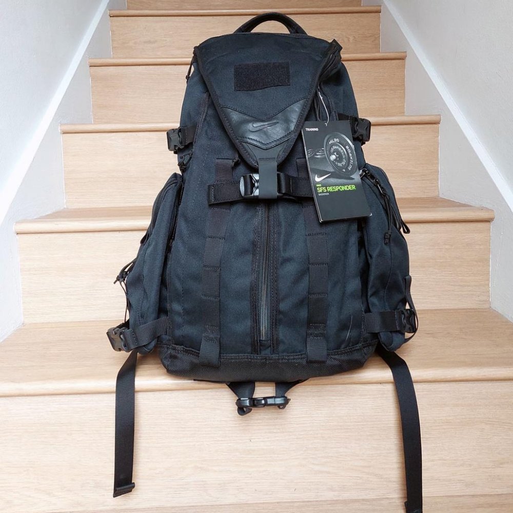 NIKE SFS Responder Backpack BA4886-005 Black NEW With Tags Tactical Military NWT